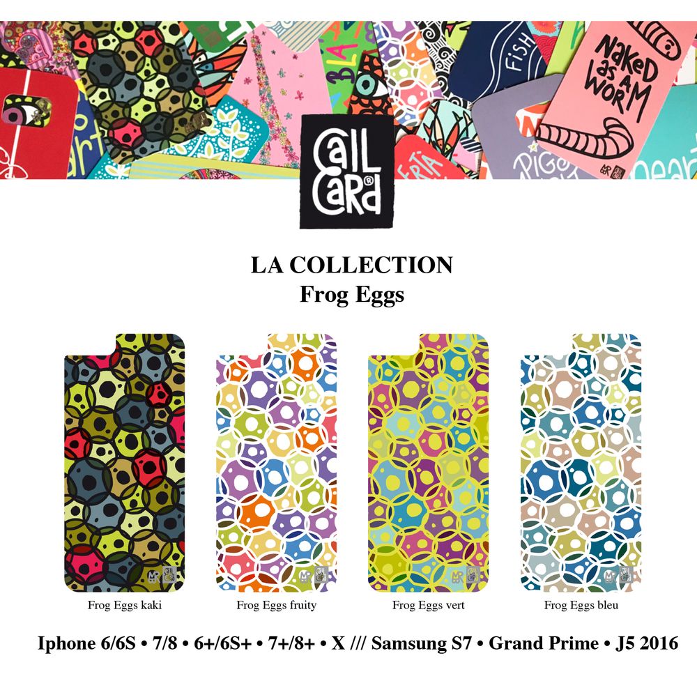 Apparel - PHONE CASE FROG EGGS - CALL CARD®