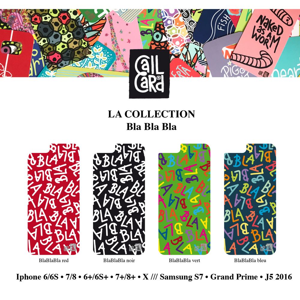 Apparel - SMARTPHONE CASE BLAH BLAH BLAH - CALL CARD®