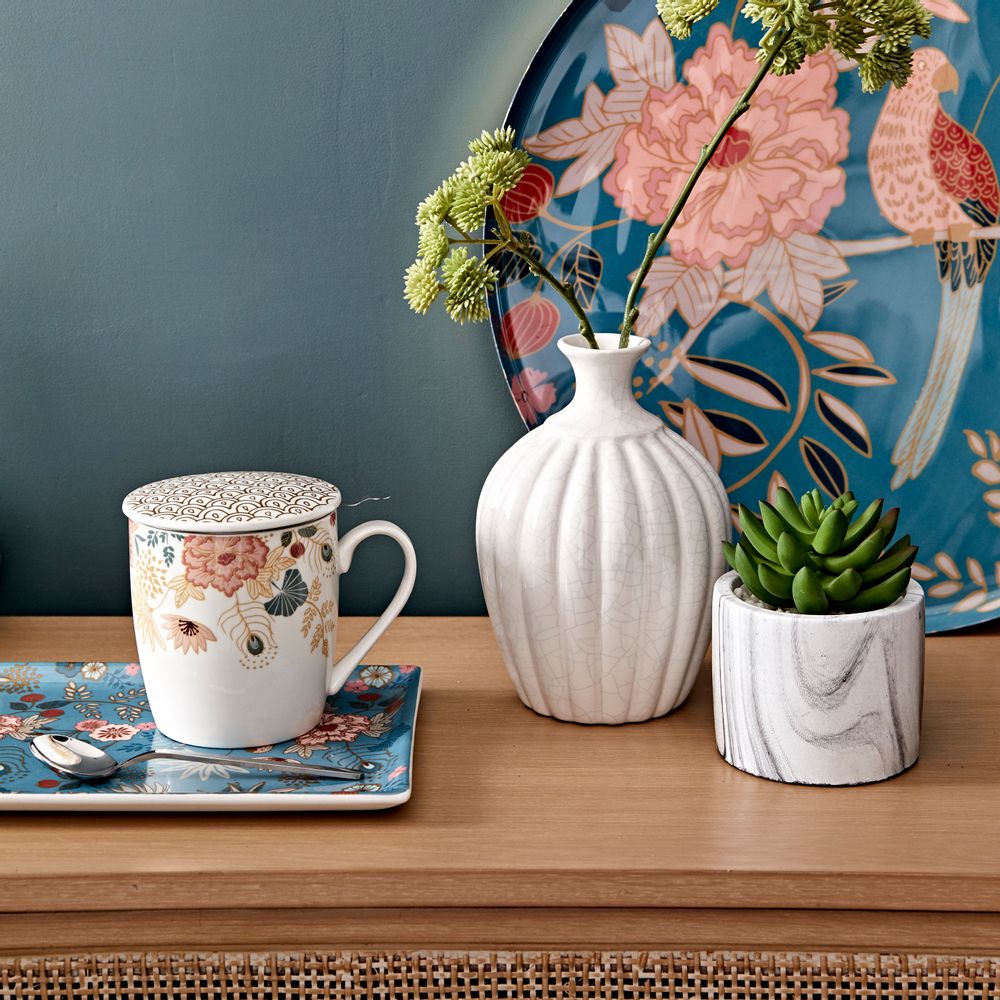 Tasses et mugs - Vase et mug « Élégance végétale » - AMADEUS