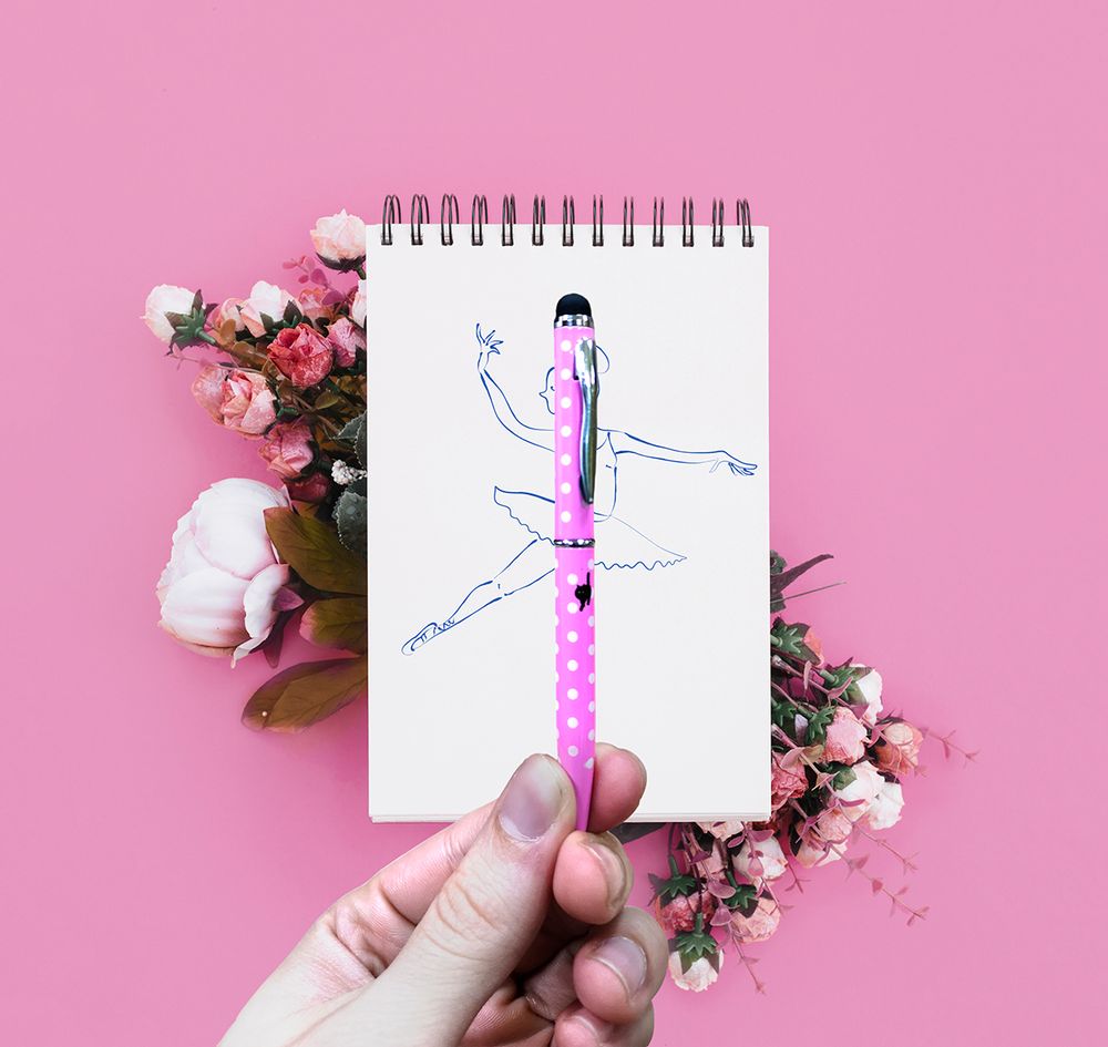 Stylos, feutres et crayons - STYLO COLORÉ : STYLOS DE JOURNALIER/STYLET D'ÉCRAN - CATWALK