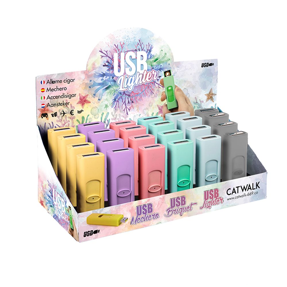 Autres objets connectés - Briquet tempête - Allume cigare qui se charge par USB - CATWALK