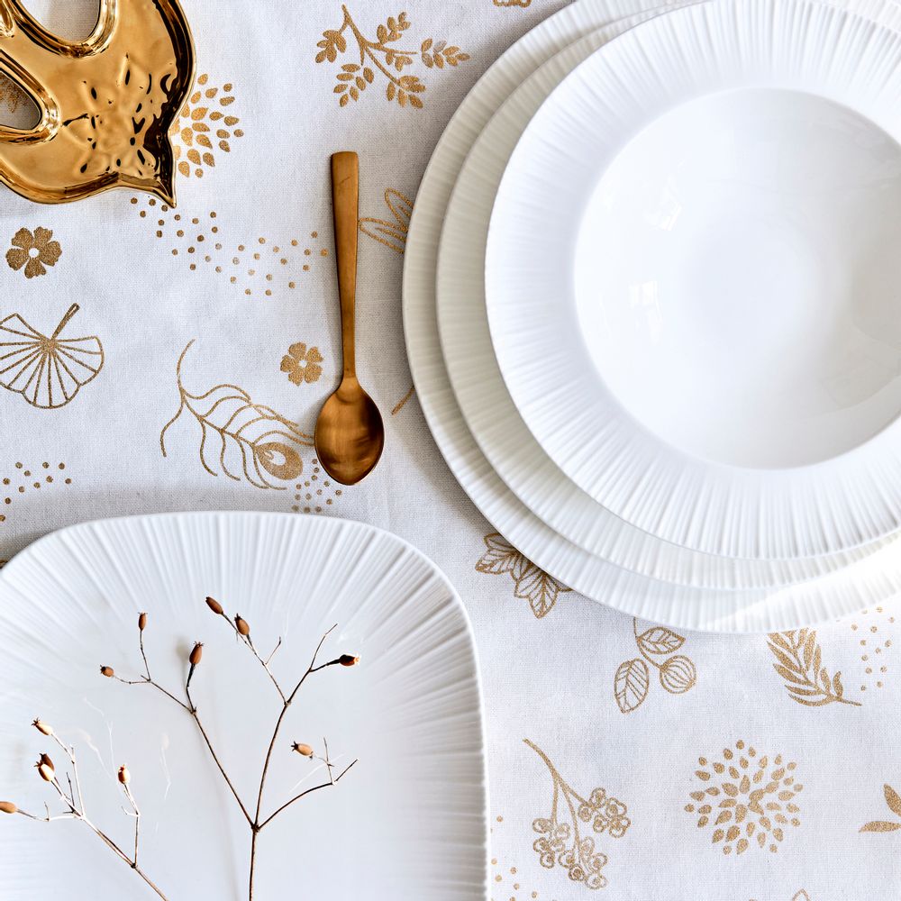 Assiettes de réception - Vaisselle "Vie de château" - AMADEUS