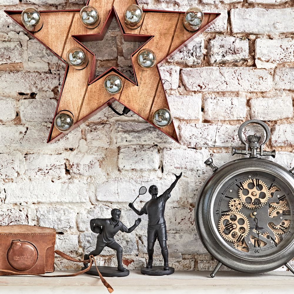 Sculptures, statuettes et miniatures - Etoile et statuettes "Industriel" - AMADEUS