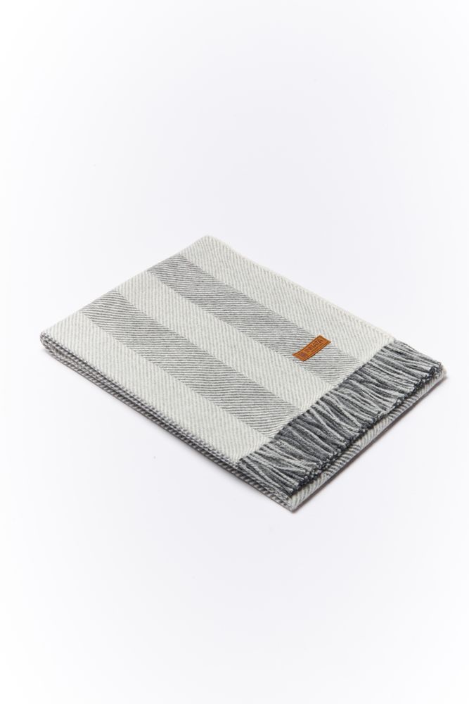 Decorative objects - Herringbone Plaid - 100% Baby Alpaca - INATA