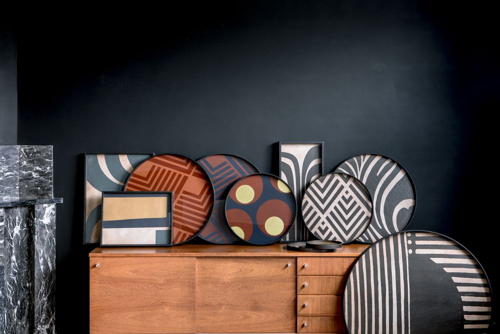 Trays - Urban geometry tray collection - ETHNICRAFT