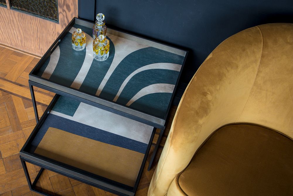 Trays - Urban geometry tray collection - ETHNICRAFT