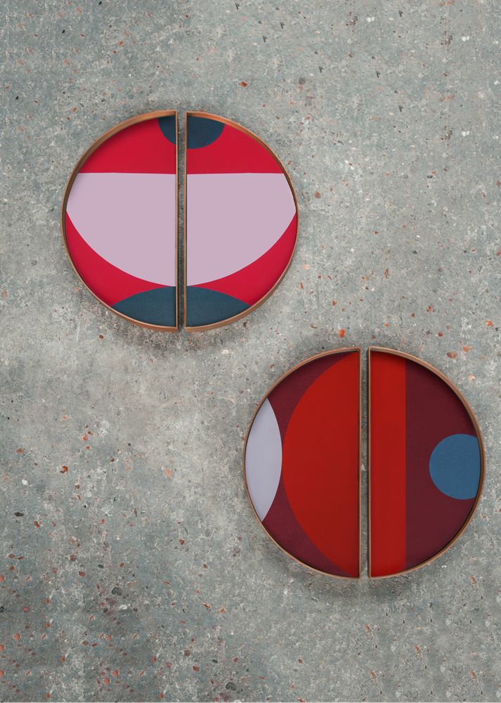 Trays - Urban geometry tray collection - ETHNICRAFT