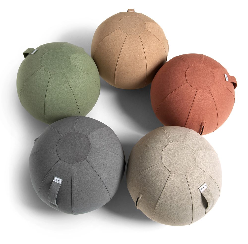 Poufs - VLUV SOVA balle assise en tissu - VLUV
