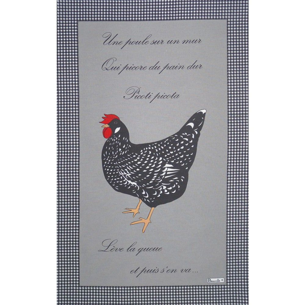 Tea towel - Picoti tea towel - BEAUVILLÉ