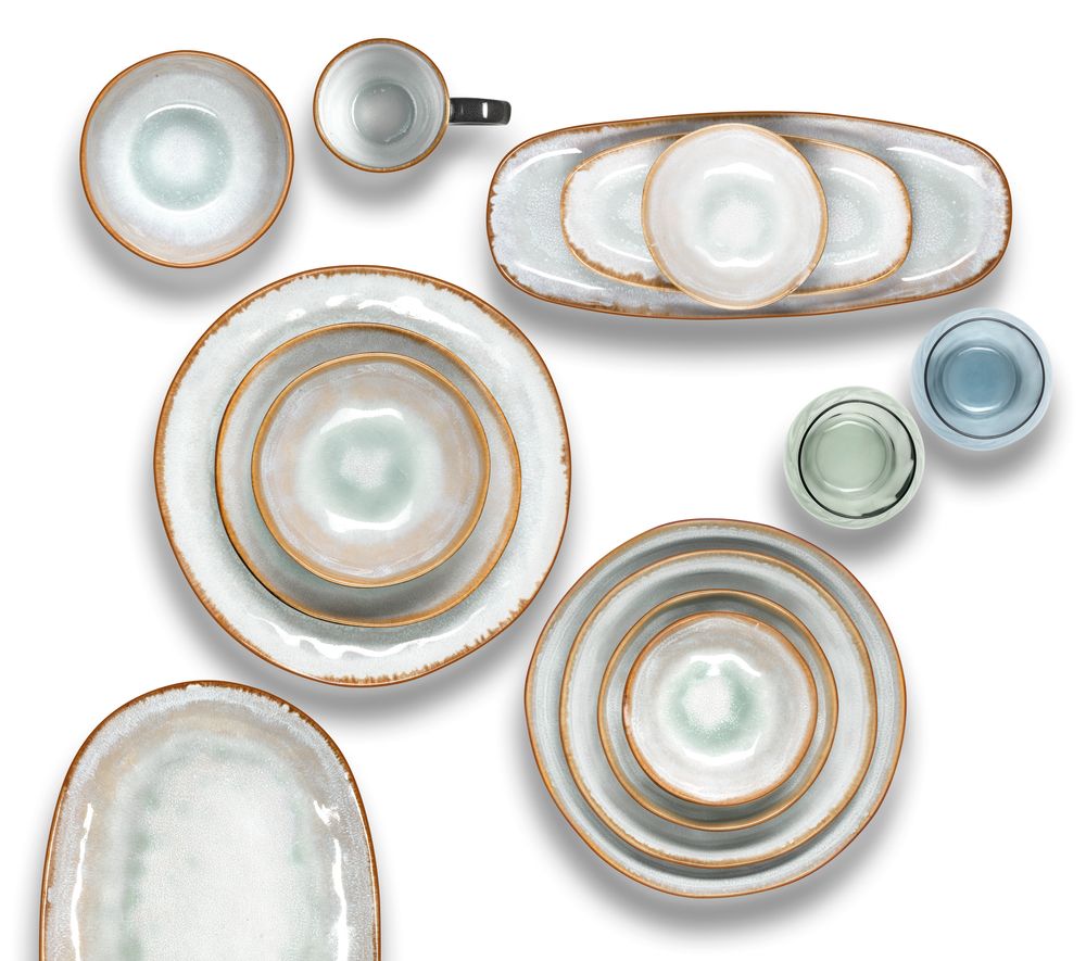 Assiettes au quotidien - SHADOW AQUA - AMEFA COUZON CHEF&SOMMELIER