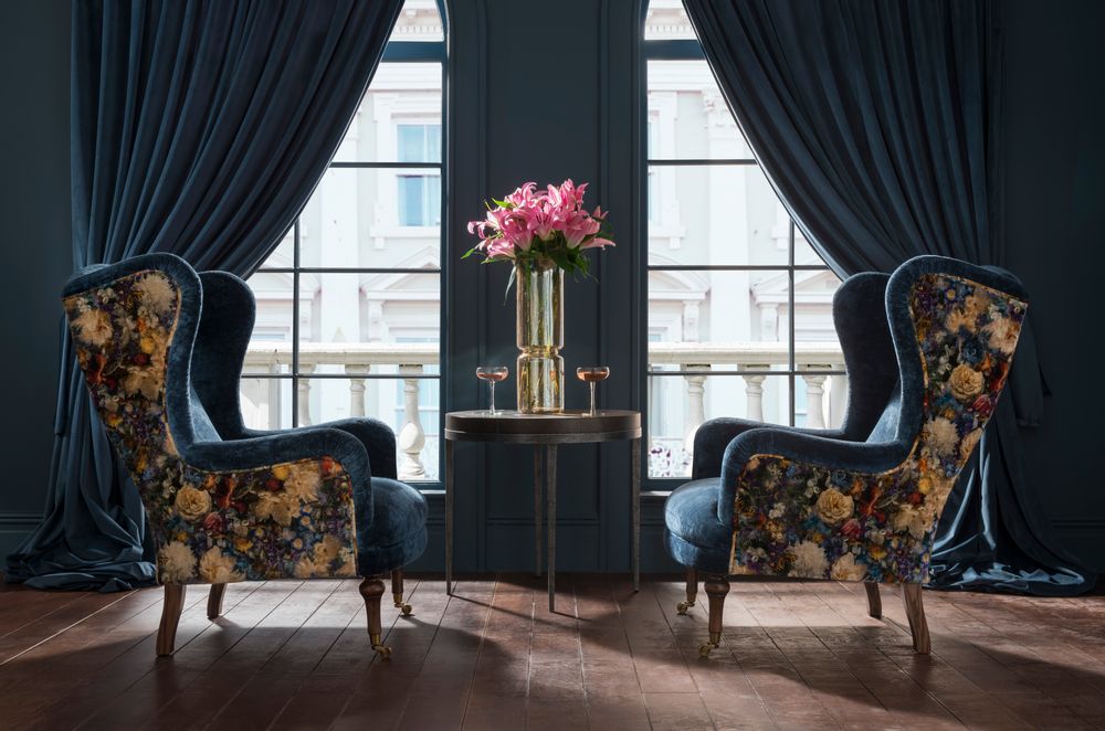 Méridiennes - Crawford Fauteuil "Oreilles" - TETRAD AND SPINK & EDGAR
