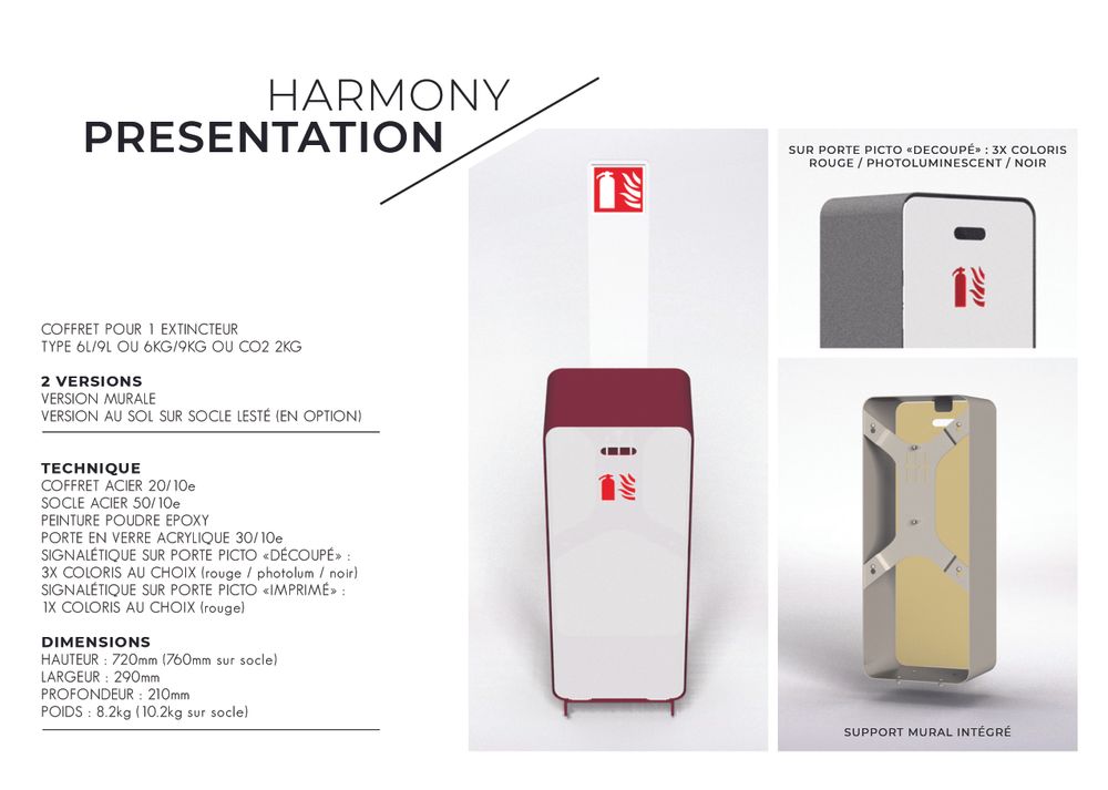 Mobilier et rangements pour bureau - HARMONY - SECURITE & DESIGN - BY CSID