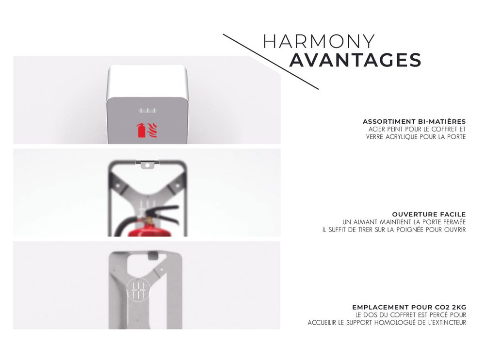 Mobilier et rangements pour bureau - HARMONY - SECURITE & DESIGN - BY CSID