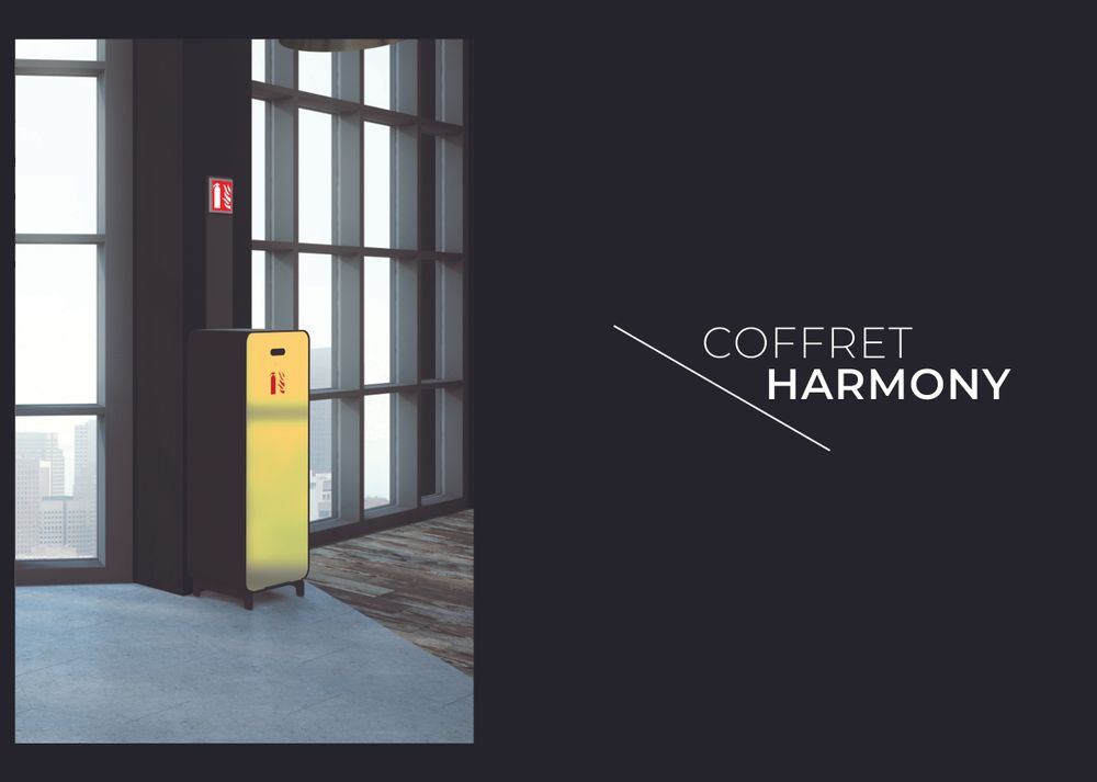 Mobilier et rangements pour bureau - HARMONY - SECURITE & DESIGN - BY CSID