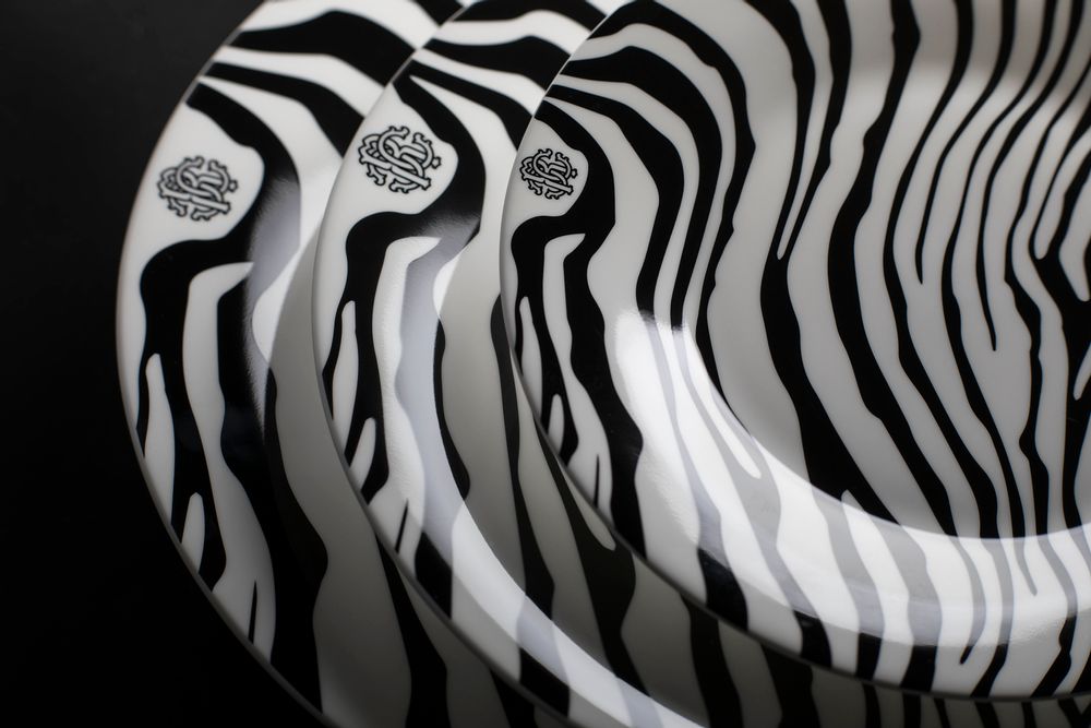 Cadeaux - ZÈBRE - ROBERTO CAVALLI HOME TABLEWARE