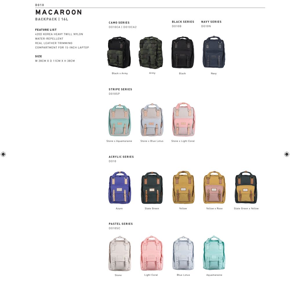 Bags and totes - Macaroon Almond x Nautical - DOUGHNUT