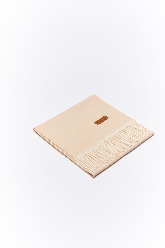 Scarves - Two-tone Baby Alpaca Scarf. - INATA