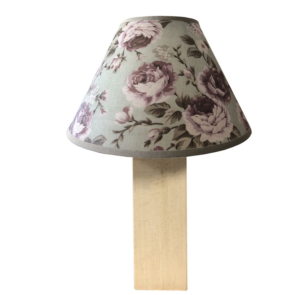 Chambres d'hôtels - COLLECTION LUMINAIRES CHARME /LAMPE " FORESTA " AVEC ABAT JOUR FLEURS /LIBERTY (LAMPES A POSER, LAMPES DE TABLE, LAMPADAIRES, APPLIQUES, SUSPENSIONS, ABAT JOUR) - LA MAISON DE GASPARD