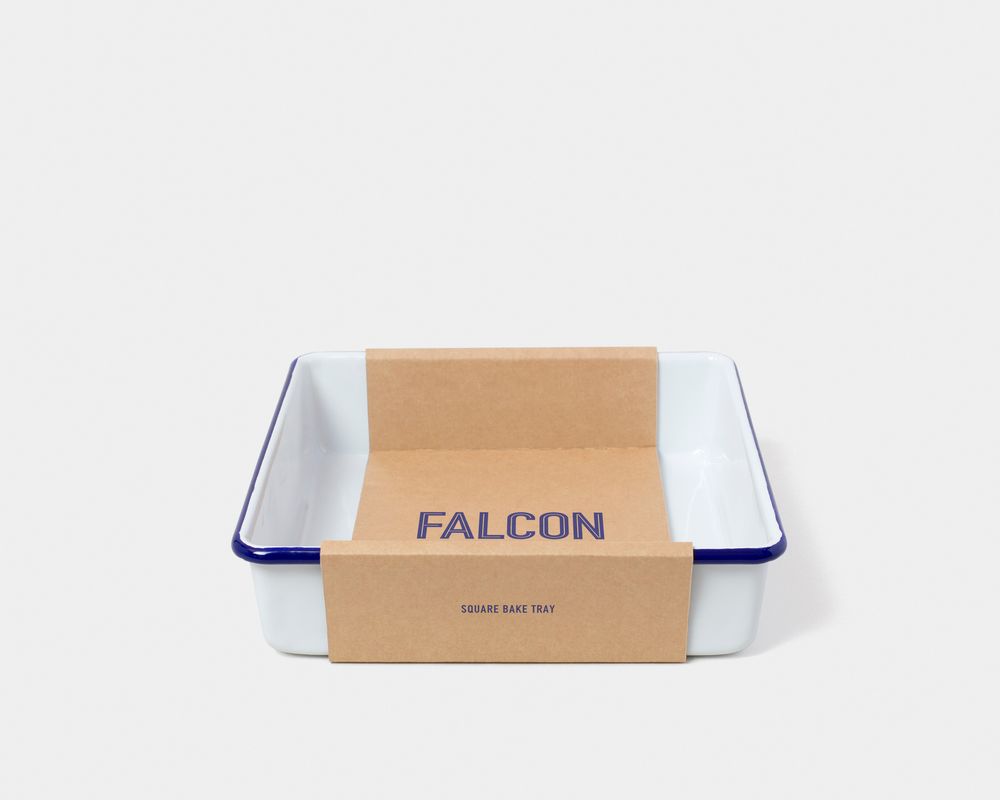 Everyday plates - Square Bake Tin - FALCON ENAMELWARE