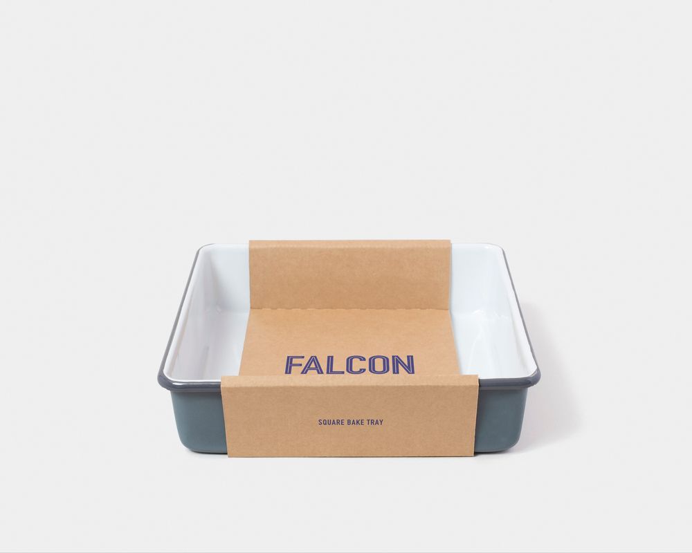 Everyday plates - Square Bake Tin - FALCON ENAMELWARE