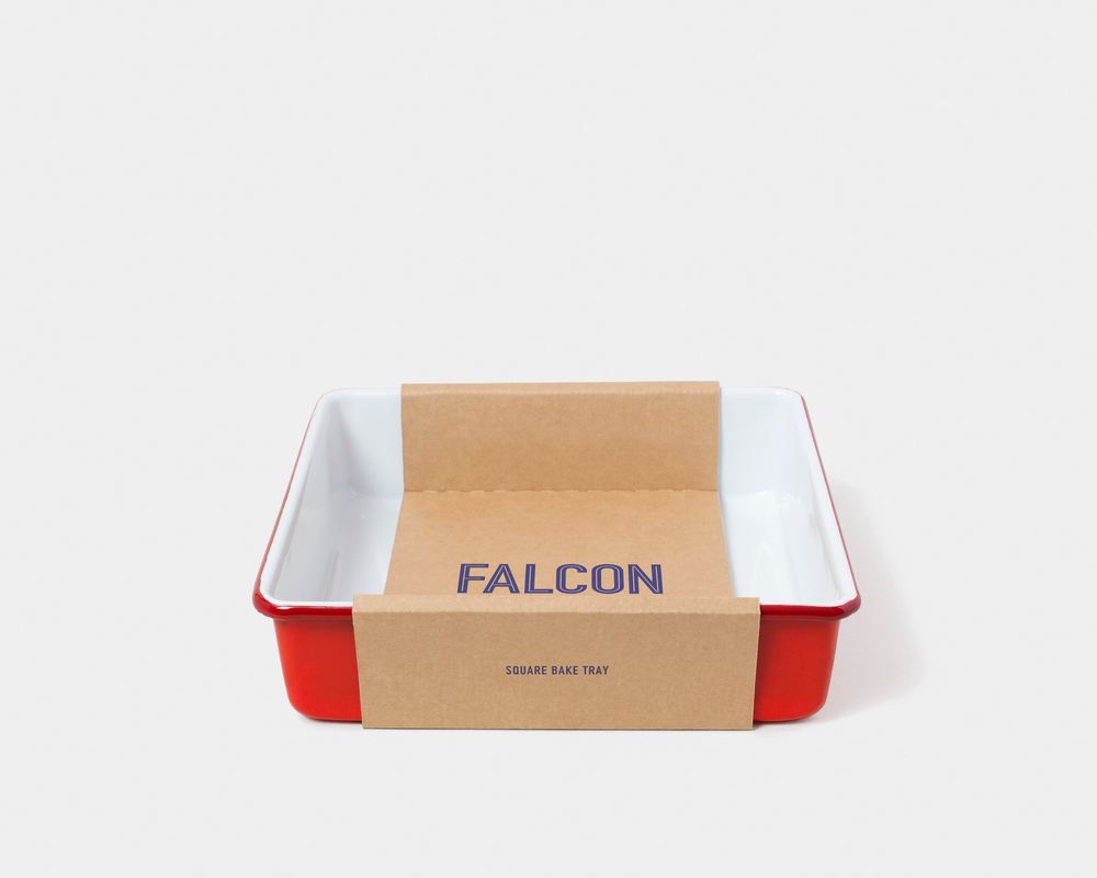 Everyday plates - Square Bake Tin - FALCON ENAMELWARE