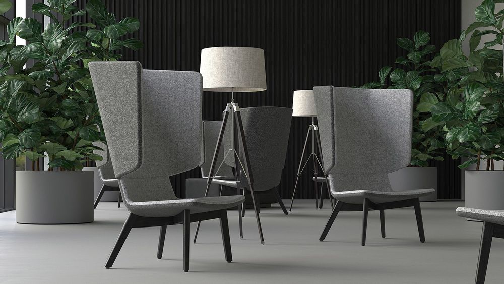 Office seating - TANGO - LOUNGE CHAIR - NARBUTAS