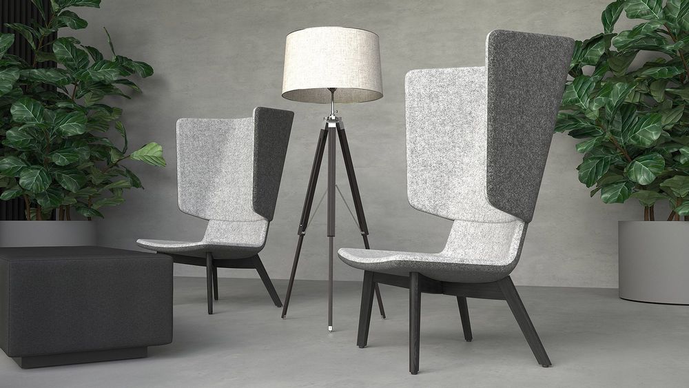 Office seating - TANGO - LOUNGE CHAIR - NARBUTAS