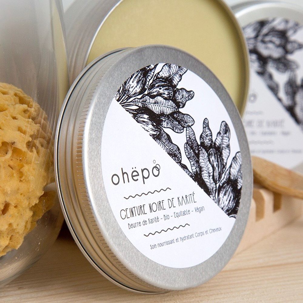 Cosmétiques - Beurre de Karité CEINTURE NOIRE DE KARITE - OHËPO