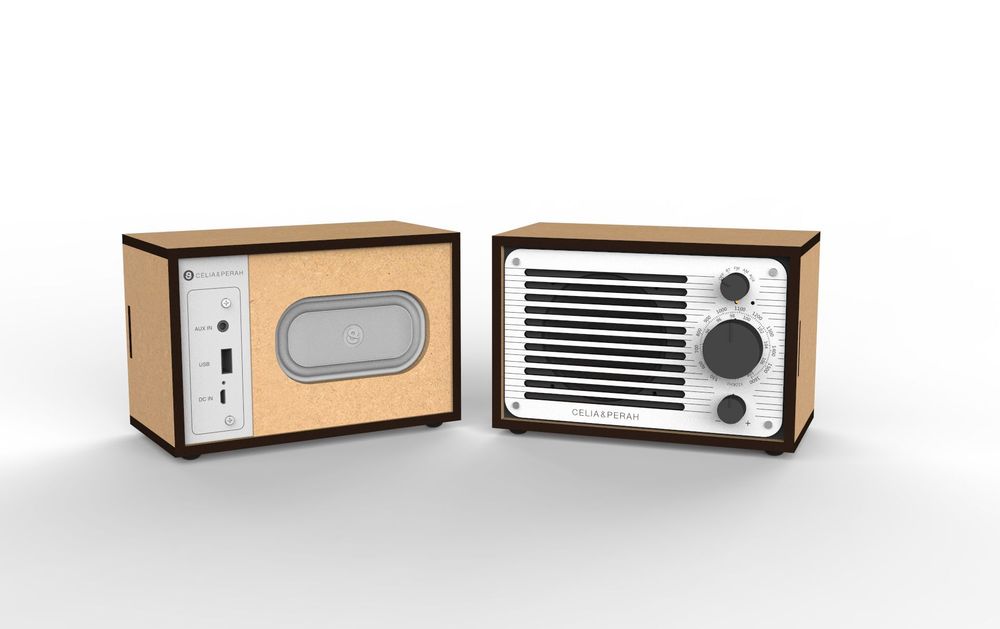 Enceintes et radios - CELIA & PERAH _ DIY Bluetooth Radio - CELIA & PERAH