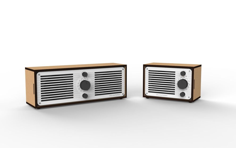 Enceintes et radios - CELIA & PERAH _ DIY Bluetooth Radio - CELIA & PERAH