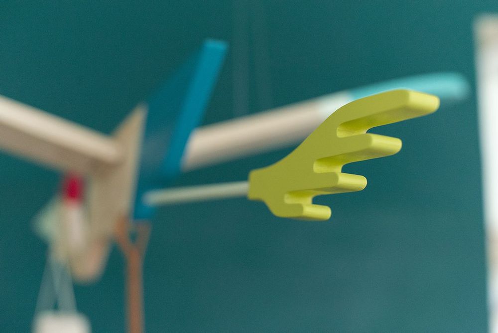 Children's decorative items - Eguchi Toys _ mobile bird - EGUCHI TOYS