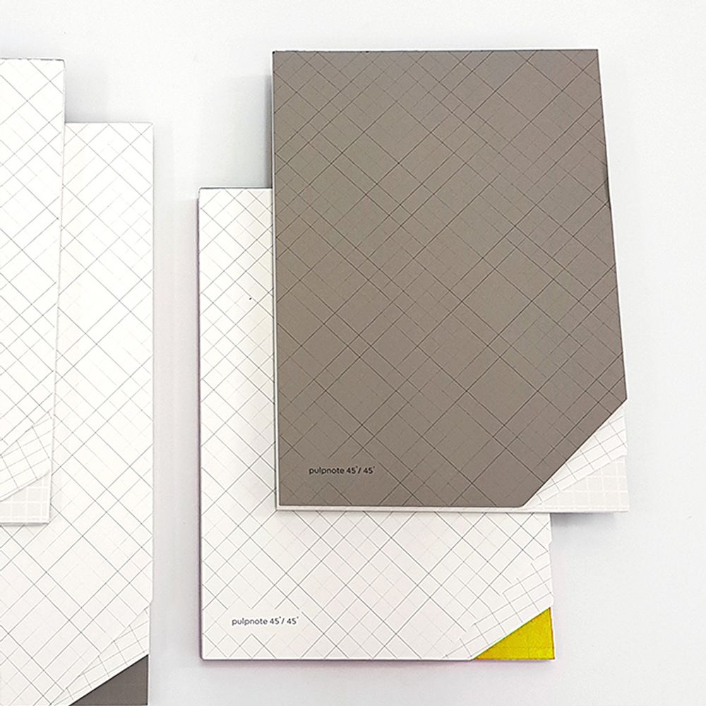 Gifts - PULPNOTE - unique paper block with geometric grids - PULP SHOP