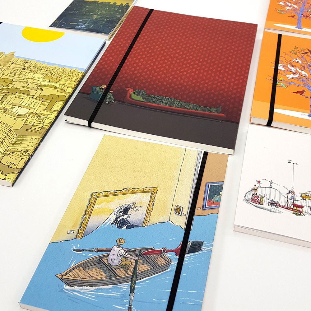 Other wall decoration - Artist Collection - Notebooks, Postcards and Wall Prints - PULP SHOP