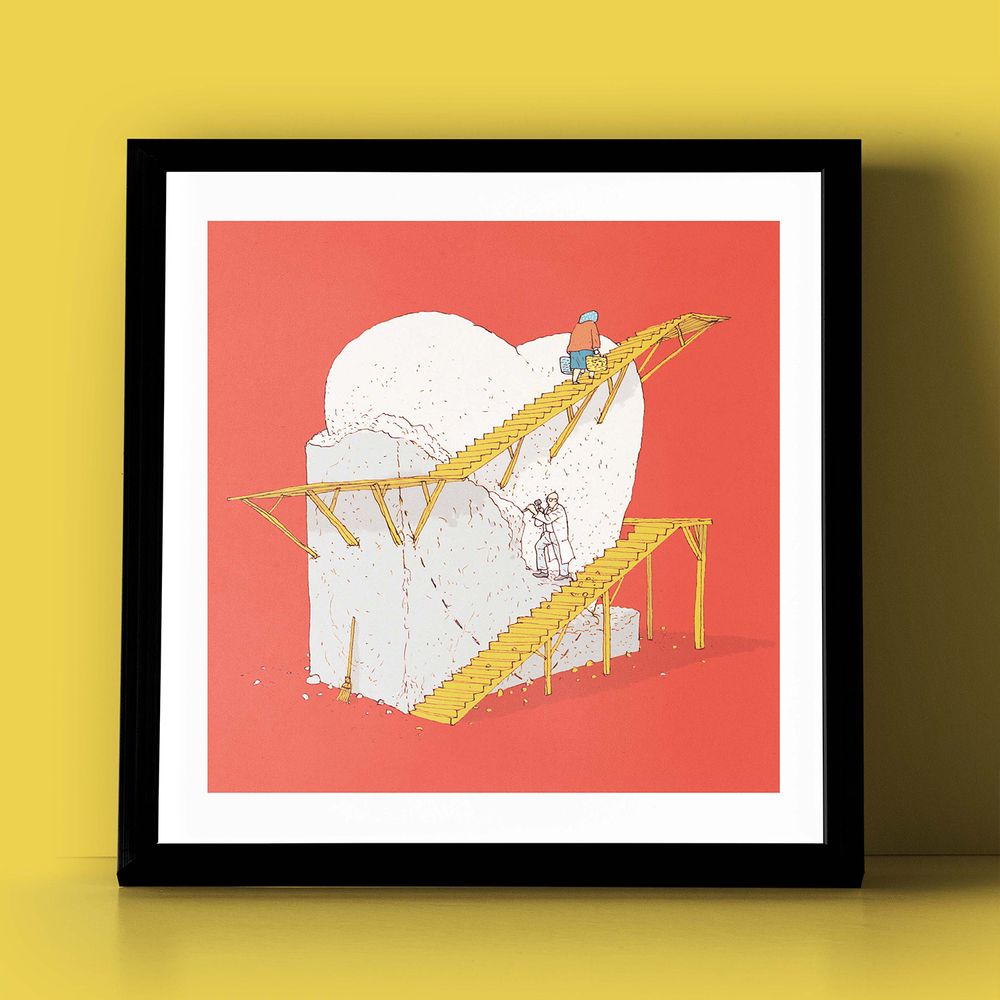 Other wall decoration - Artist Collection - Notebooks, Postcards and Wall Prints - PULP SHOP