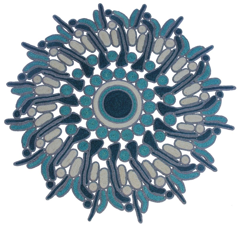 Tapis design - Little pebble circle Tapis - GASY RUG