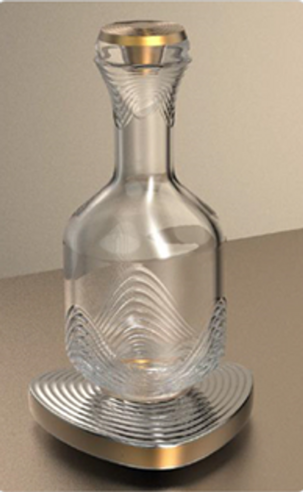 Wine accessories - ALPHA- Whiskey Decanter - SHAZE LUXURY RETAIL PVT LTD