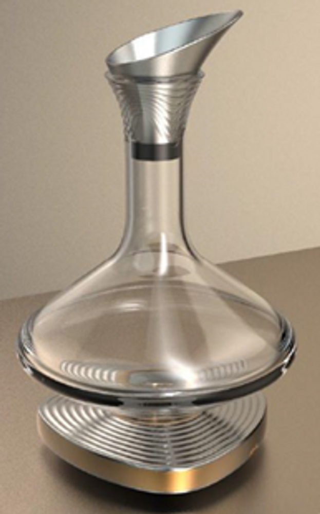 Accessoires pour le vin -  The WAVEMAKER - Carafe à vin - SHAZE LUXURY RETAIL PVT LTD