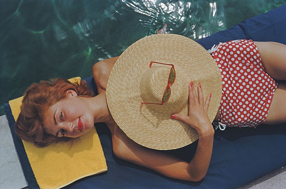 Other wall decoration - Sunbathing In Burgenstock - GETTY IMAGES GALLERY