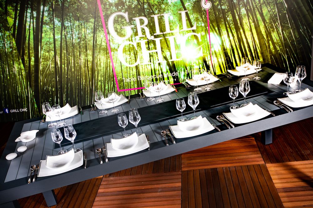 Lawn tables - " LA ONE " LUXE - JMA DISTRIBUTION/GRILL CHIC