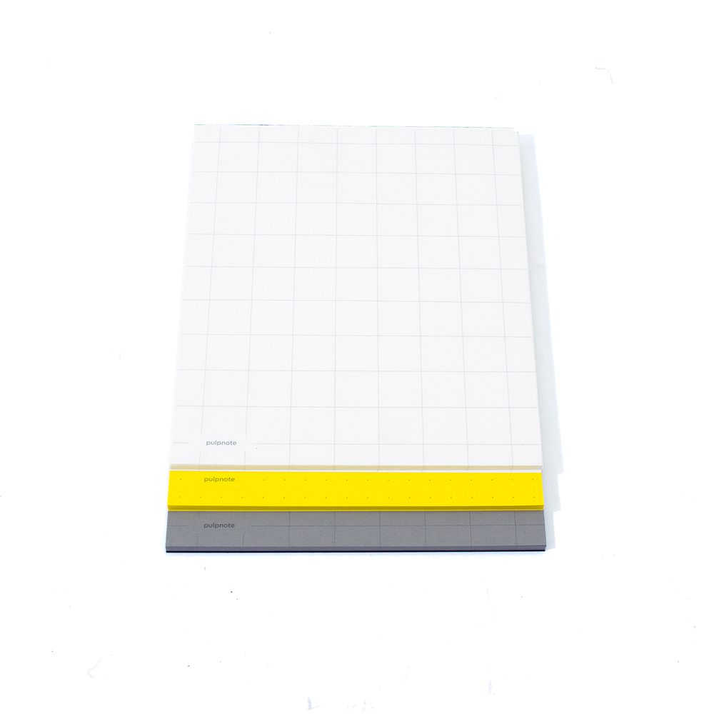 Gifts - PULPNOTE - unique paper block with geometric grids - PULP SHOP