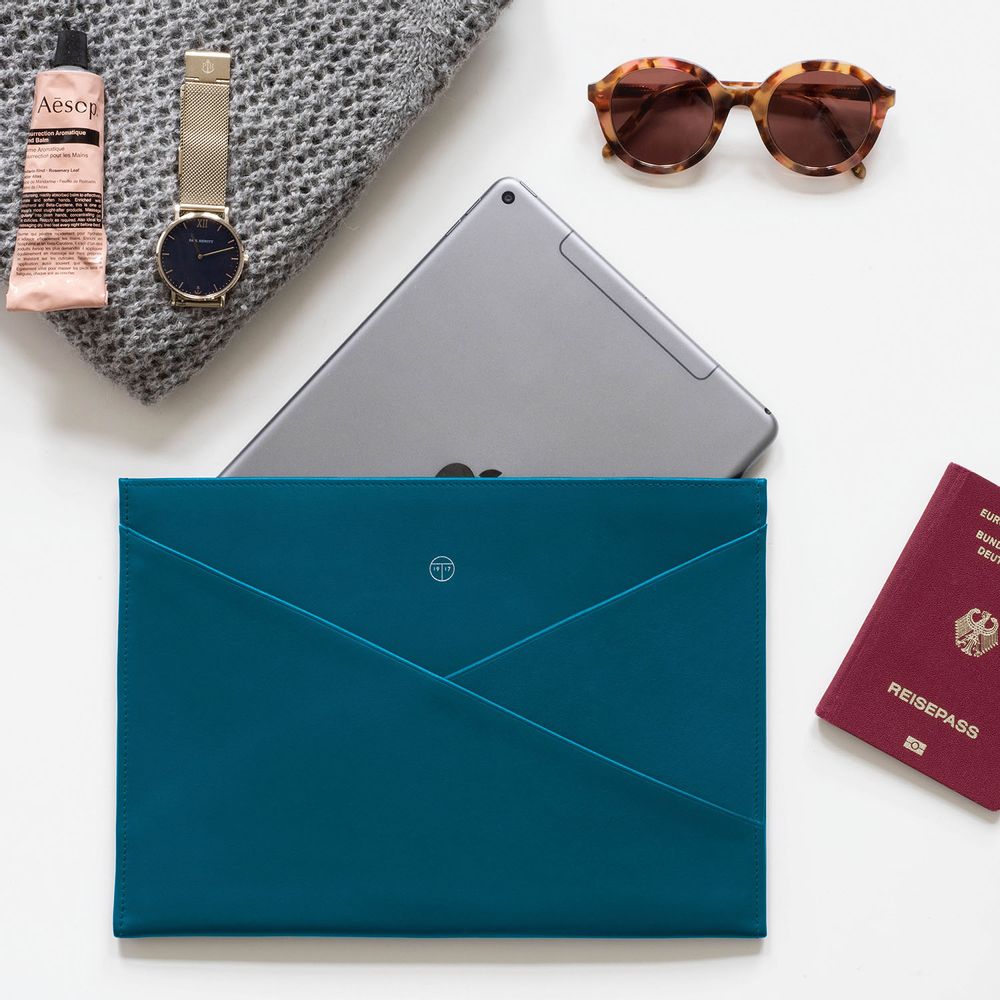 Leather goods - Envelope Pouch Wallaby - TREULEBEN