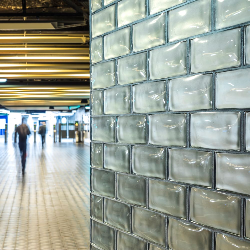 Revêtements muraux - Carreau Métro en verre. - LA ROCHÈRE