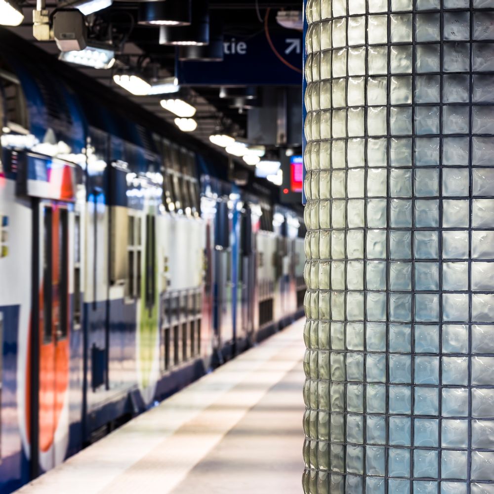 Revêtements muraux - Carreau Métro en verre. - LA ROCHÈRE