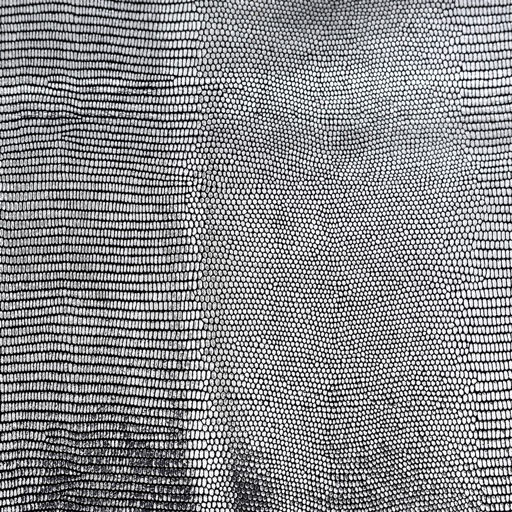 Tissus d'ameublement - Salamander Black Silver - KOKET