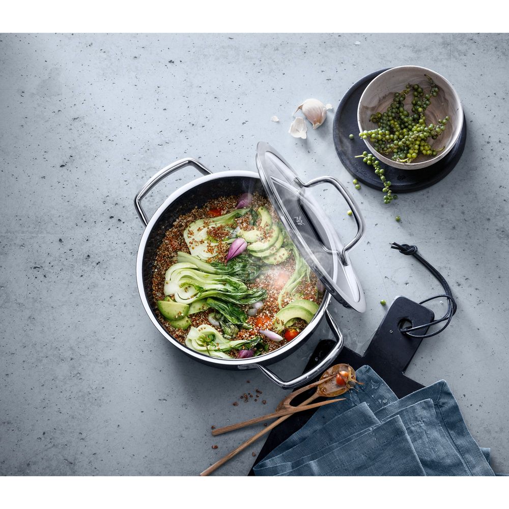 Faitouts - FUSIONTEC MINERAL Faitout/cocotte haut diam 24cm/ 6,4 L - WMF