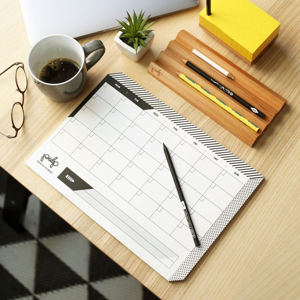 Gifts - Undated Monthly Planner - PULP SHOP