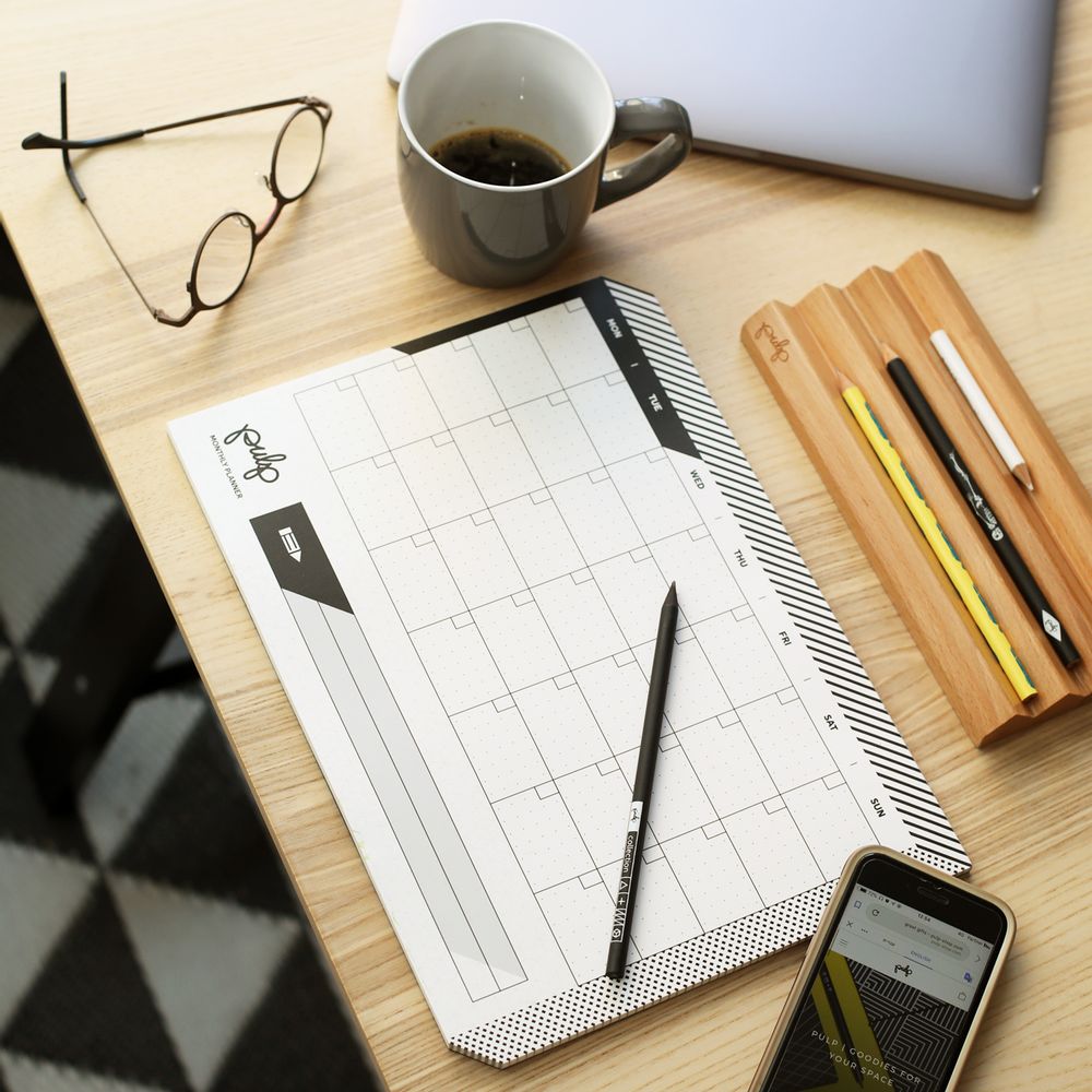 Gifts - Undated Monthly Planner - PULP SHOP