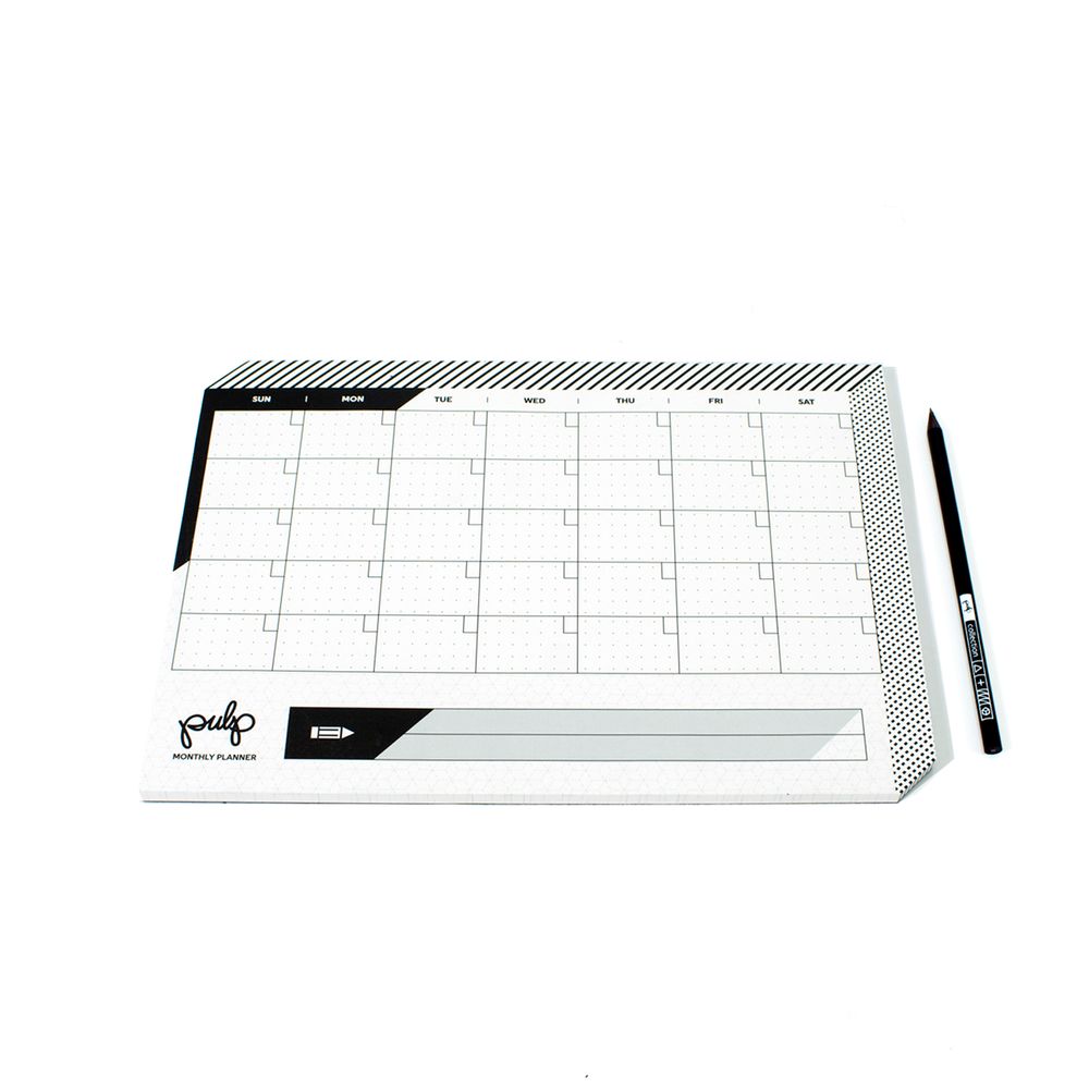 Gifts - Undated Monthly Planner - PULP SHOP