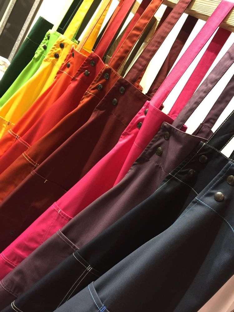 Table linen - APRONS POLYESTER COTTON - TRAVAUX EN COURS...