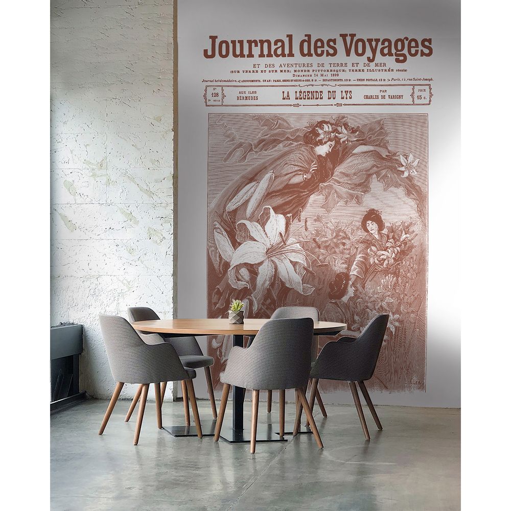 Papiers peints - La Légende du Lys - LÉ PAPIERS DE NINON